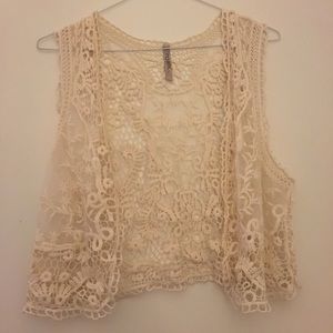 Lacy vest